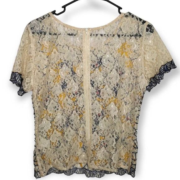 Hazel Boho Embroidered Lace Top - Picture 2 of 7